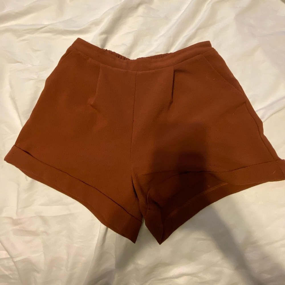 Rusty pink shorts